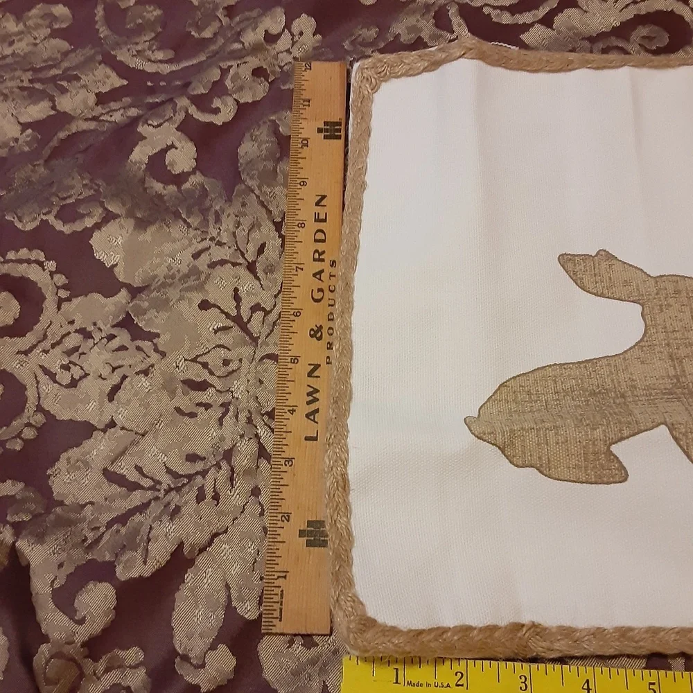 Bunny Rabbit Pillow Covers Set of 4